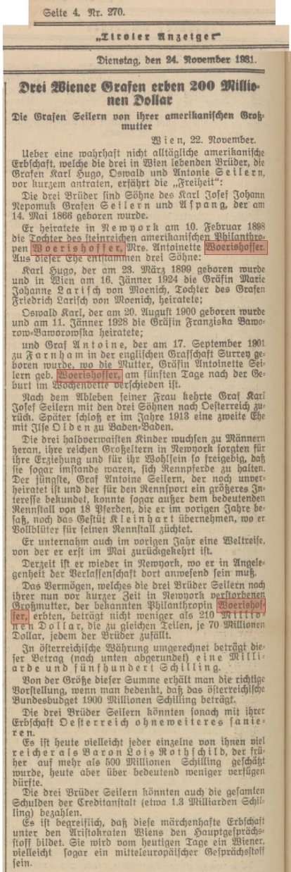 1931.11.24   Tiroler Anzeiger